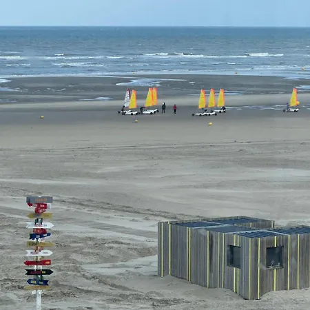 Joli Face Et Plage, Grande Terrasse Panoramique, Plage, A 15km Du Touquet Berck