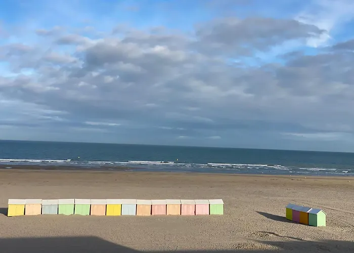 Joli Face Et Plage, Grande Terrasse Panoramique, Plage, à 15km Du Touquet